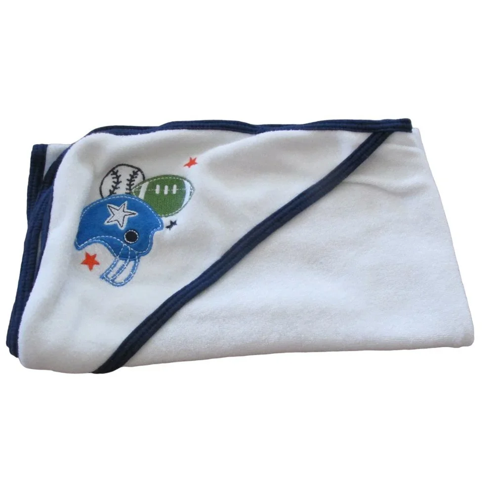 Gerber Terry Cloth Hooded Bath Towel Boys 30